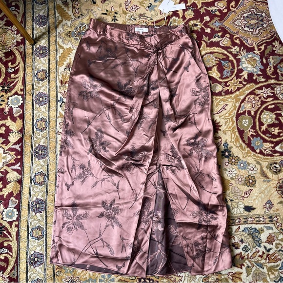 Vince Iris Knot Skirt Sz 6 - Picture 8 of 10